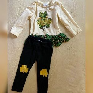 Lucky Clover Pants Set